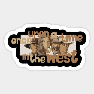 Serenade of the Spaghetti Western: Tribute to Once Upon a Time in the West Sticker